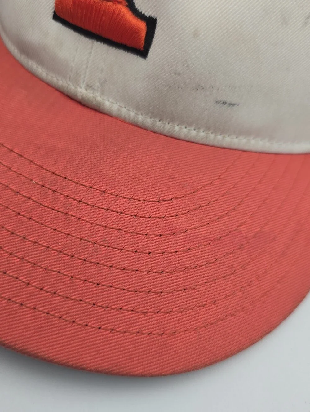 Pacific Headwear #24 Tennessee Volunteers  Fitted Hat Size S-M 6 7/8-7 3/8
